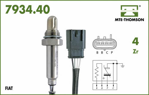 MTE-Thomson 7934.40.035 Lambda sensor 793440035: Buy near me in Poland at 2407.PL - Good price!