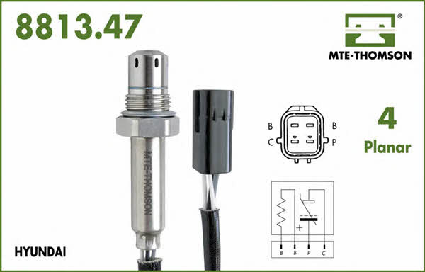 MTE-Thomson 8813.47.022 Lambda sensor 881347022: Buy near me at 2407.PL in Poland at an Affordable price!