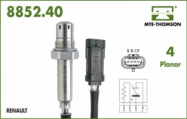 MTE-Thomson 8852.40.045 Lambda sensor 885240045: Buy near me in Poland at 2407.PL - Good price!