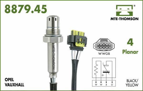 MTE-Thomson 8879.45.045 Sonda lambda 887945045: Dobra cena w Polsce na 2407.PL - Kup Teraz!