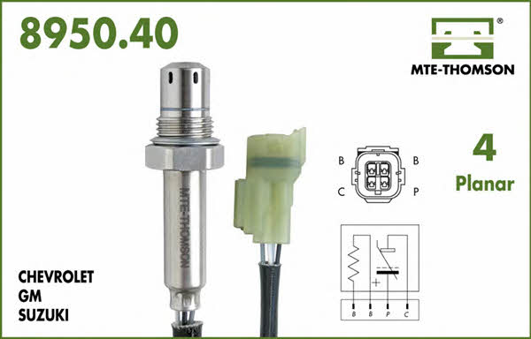 MTE-Thomson 8950.40.035 Lambda sensor 895040035: Buy near me at 2407.PL in Poland at an Affordable price!