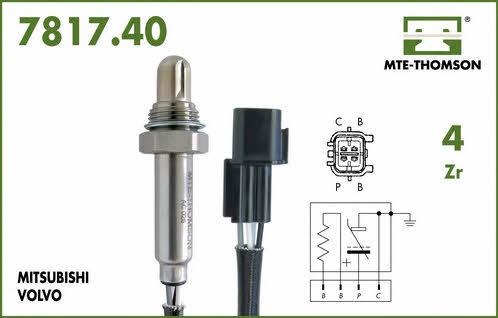 MTE-Thomson 7817.40.063 Lambda sensor 781740063: Buy near me in Poland at 2407.PL - Good price!