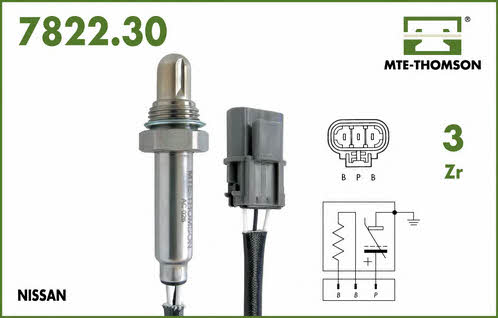 MTE-Thomson 7822.30.028 Lambda sensor 782230028: Buy near me in Poland at 2407.PL - Good price!