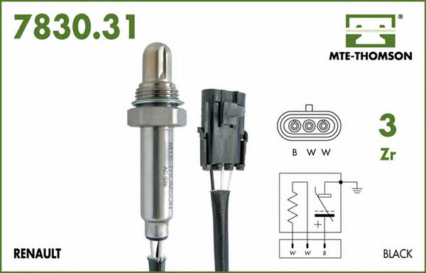 MTE-Thomson 7830.31.072 Sonda lambda 783031072: Dobra cena w Polsce na 2407.PL - Kup Teraz!