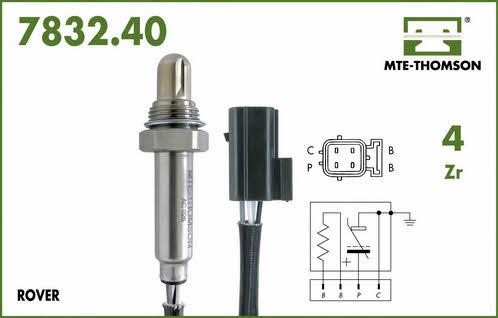 MTE-Thomson 7832.40.040 Lambda sensor 783240040: Buy near me in Poland at 2407.PL - Good price!