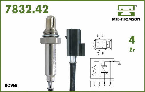 MTE-Thomson 7832.42.045 Lambda sensor 783242045: Buy near me in Poland at 2407.PL - Good price!