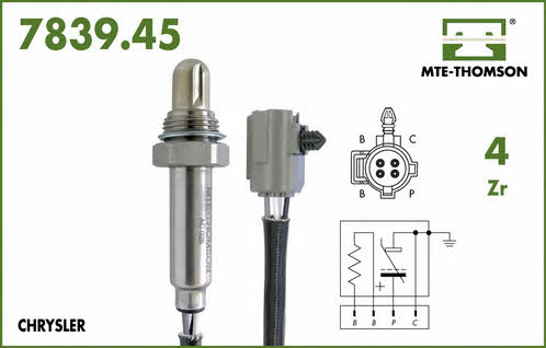 MTE-Thomson 7839.45.046 Lambda sensor 783945046: Buy near me in Poland at 2407.PL - Good price!