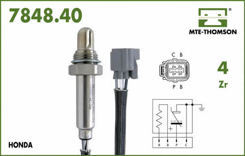MTE-Thomson 7848.40.065 Lambda sensor 784840065: Buy near me in Poland at 2407.PL - Good price!
