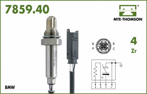 MTE-Thomson 7859.40.080 Lambda sensor 785940080: Buy near me in Poland at 2407.PL - Good price!