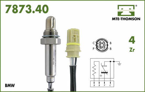 MTE-Thomson 7873.40.102 Lambda sensor 787340102: Buy near me in Poland at 2407.PL - Good price!