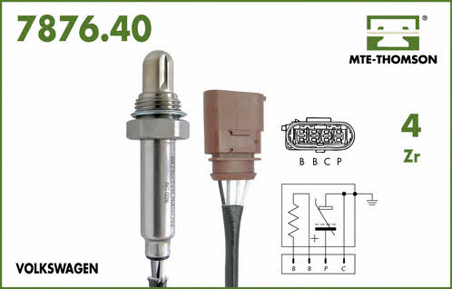 MTE-Thomson 7876.40.077 Sonda lambda 787640077: Dobra cena w Polsce na 2407.PL - Kup Teraz!