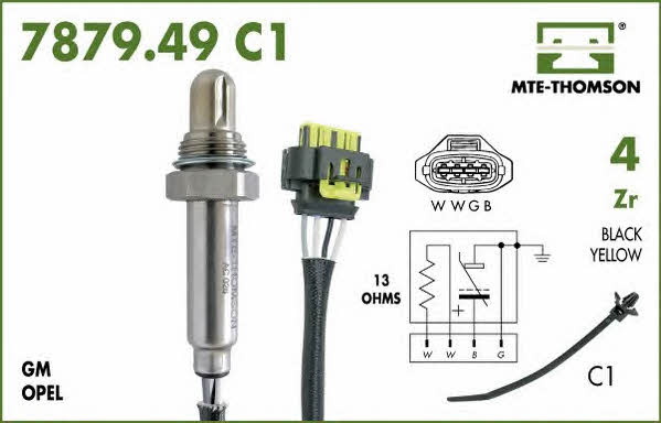 MTE-Thomson 7879.49.057C1 Sonda lambda 787949057C1: Dobra cena w Polsce na 2407.PL - Kup Teraz!