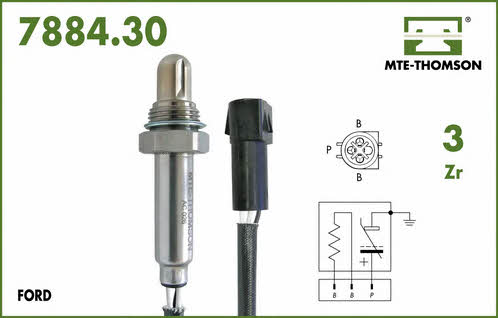 MTE-Thomson 7884.30.027 Lambda sensor 788430027: Buy near me in Poland at 2407.PL - Good price!