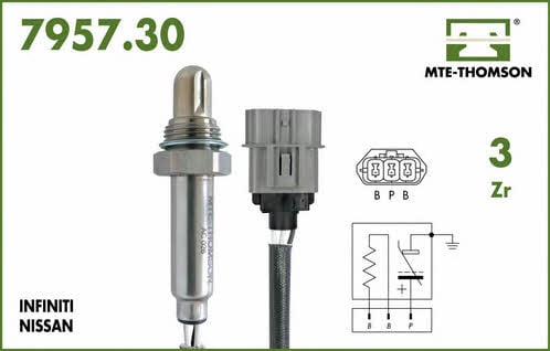 MTE-Thomson 7957.30.070 Lambda sensor 795730070: Buy near me in Poland at 2407.PL - Good price!