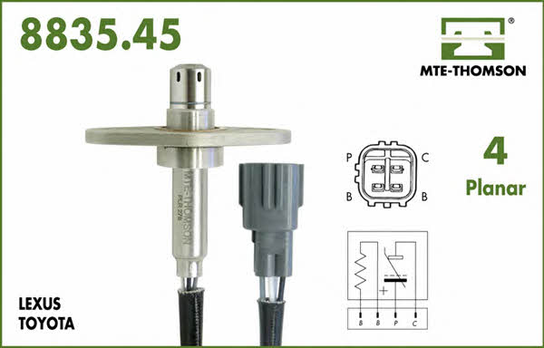 MTE-Thomson 8835.45.028 Lambda sensor 883545028: Buy near me in Poland at 2407.PL - Good price!