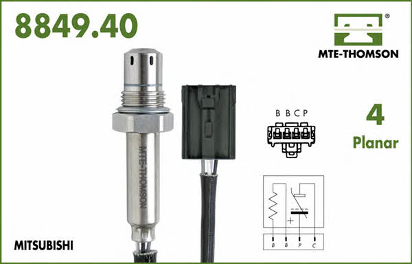 MTE-Thomson 8849.40.066 Lambda sensor 884940066: Buy near me in Poland at 2407.PL - Good price!