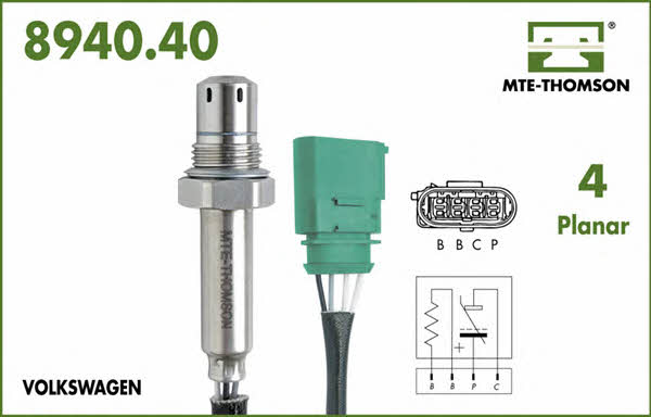 MTE-Thomson 8940.40.080 Sonda lambda 894040080: Dobra cena w Polsce na 2407.PL - Kup Teraz!