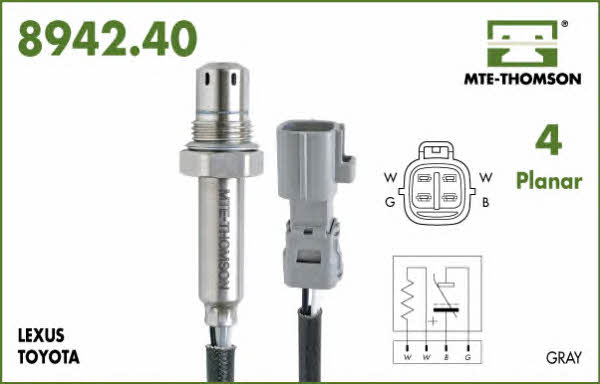 MTE-Thomson 8942.40.035 Sonda lambda 894240035: Dobra cena w Polsce na 2407.PL - Kup Teraz!