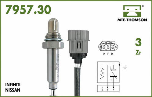 MTE-Thomson 7957.30.039 Lambda sensor 795730039: Buy near me at 2407.PL in Poland at an Affordable price!