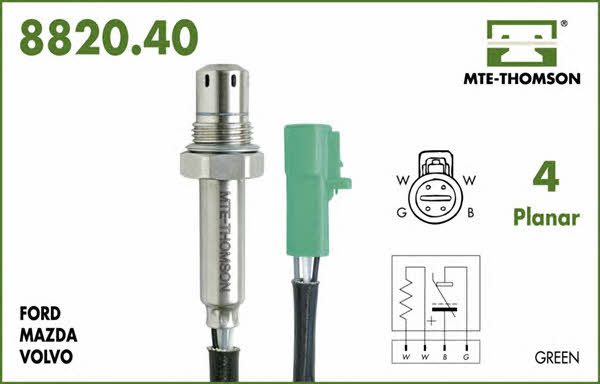 MTE-Thomson 8820.40.072 Lambda sensor 882040072: Buy near me at 2407.PL in Poland at an Affordable price!