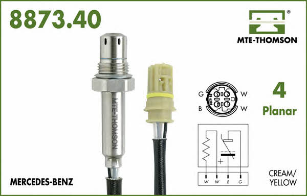 MTE-Thomson 8873.40.046 Sonda lambda 887340046: Dobra cena w Polsce na 2407.PL - Kup Teraz!