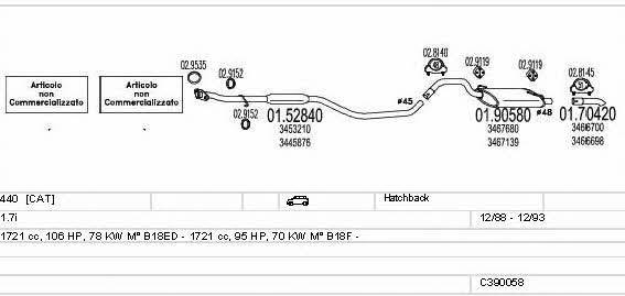  C390058002642 Układ wydechowy C390058002642: Dobra cena w Polsce na 2407.PL - Kup Teraz!