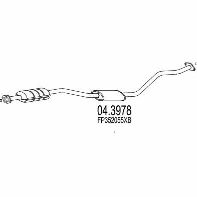 Mts 04.3978 Каталізатор 043978: Приваблива ціна - Купити у Польщі на 2407.PL!