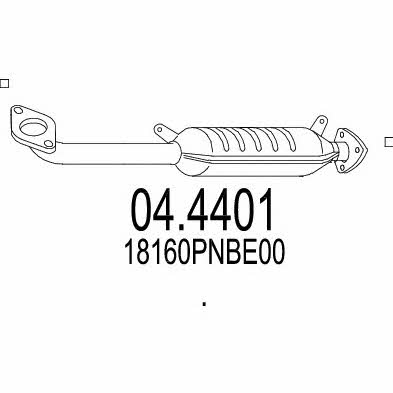 Mts 04.4401 Каталізатор 044401: Приваблива ціна - Купити у Польщі на 2407.PL!