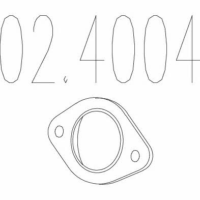 Mts 02.4004 Pierścień uszczelniający układu wydechowego 024004: Dobra cena w Polsce na 2407.PL - Kup Teraz!