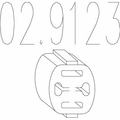 Mts 02.9123 Poduszka zawieszenia tłumika 029123: Dobra cena w Polsce na 2407.PL - Kup Teraz!