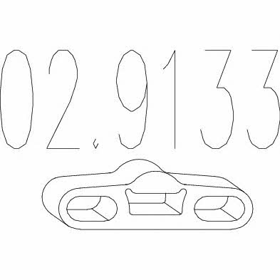 Mts 02.9133 Poduszka zawieszenia tłumika 029133: Dobra cena w Polsce na 2407.PL - Kup Teraz!