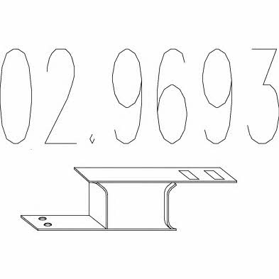 Mts 02.9693 Poduszka zawieszenia tłumika 029693: Dobra cena w Polsce na 2407.PL - Kup Teraz!