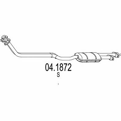 Mts 04.1872 Catalytic Converter 041872: Buy near me in Poland at 2407.PL - Good price!