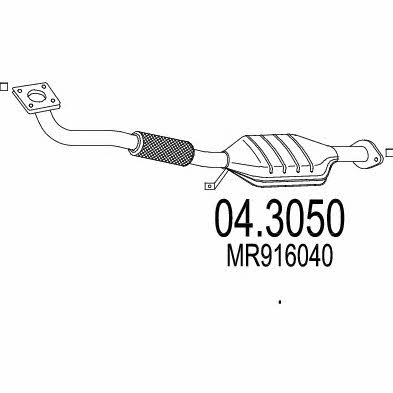 Mts 04.3050 Katalizator 043050: Dobra cena w Polsce na 2407.PL - Kup Teraz!