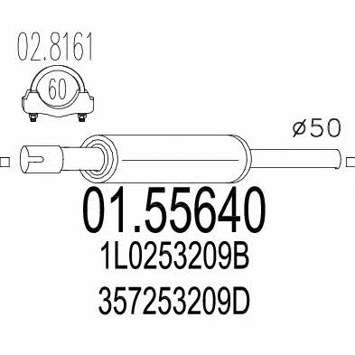 MTS 01.55640 Resonator 0155640: Kaufen Sie zu einem guten Preis in Polen bei 2407.PL!