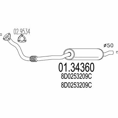 MTS 01.34360 Resonator 0134360: Kaufen Sie zu einem guten Preis in Polen bei 2407.PL!