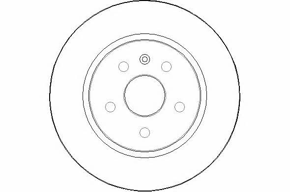 National NBD1630 Rear ventilated brake disc NBD1630: Buy near me in Poland at 2407.PL - Good price!