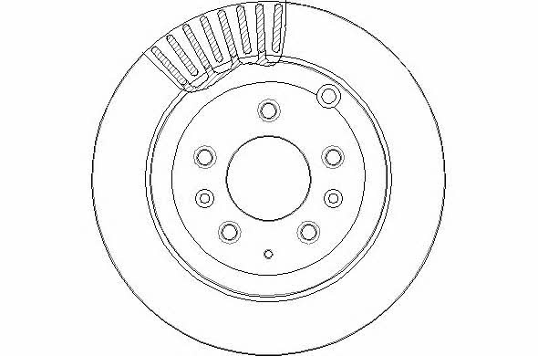 National NBD1698 Rear ventilated brake disc NBD1698: Buy near me in Poland at 2407.PL - Good price!