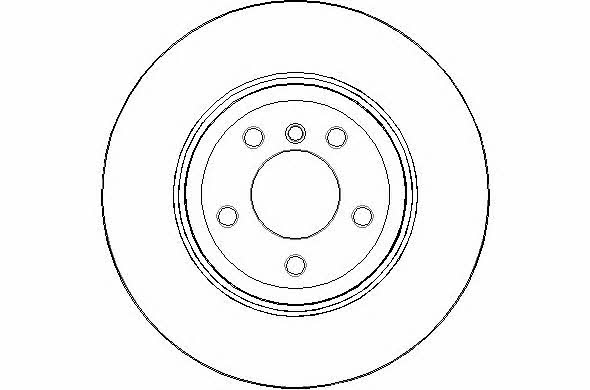 National NBD1825 Front brake disc ventilated NBD1825: Buy near me in Poland at 2407.PL - Good price!