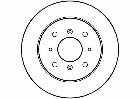 National NBD113 Bremsscheibe hinten, unbelüftet NBD113: Kaufen Sie zu einem guten Preis in Polen bei 2407.PL!