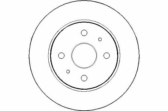 National NBD1680 Front brake disc ventilated NBD1680: Buy near me in Poland at 2407.PL - Good price!