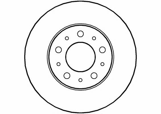 National NBD087 Innenbelüftete Bremsscheibe vorne NBD087: Kaufen Sie zu einem guten Preis in Polen bei 2407.PL!