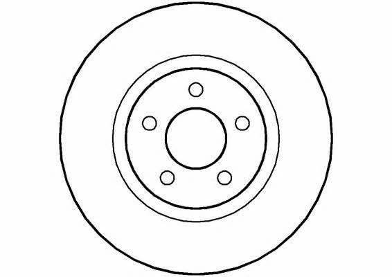 National NBD1101 Диск гальмівний передній вентильований NBD1101: Приваблива ціна - Купити у Польщі на 2407.PL!