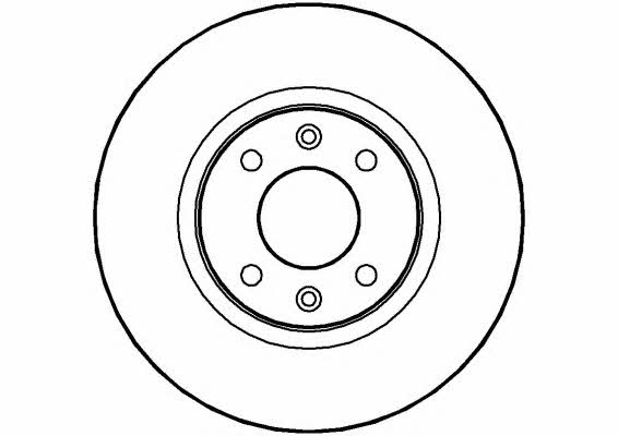 National NBD116 Wentylowana przednia tarcza hamulcowa NBD116: Dobra cena w Polsce na 2407.PL - Kup Teraz!