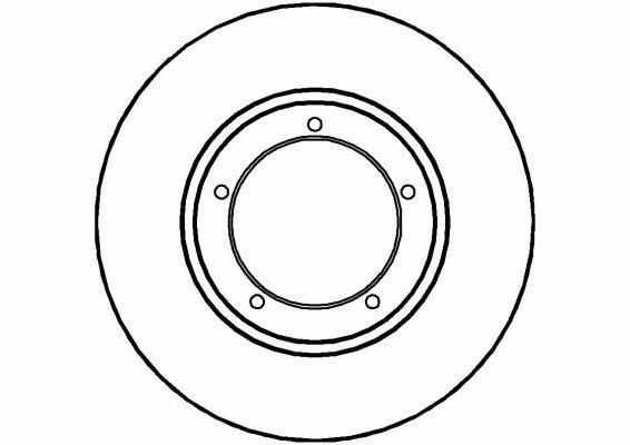 National NBD150 Тормозной диск передний вентилируемый NBD150: Купить в Польше - Отличная цена на 2407.PL!
