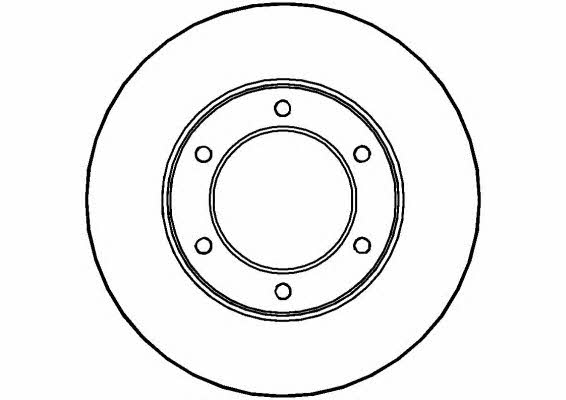 National NBD297 Тормозной диск передний вентилируемый NBD297: Отличная цена - Купить в Польше на 2407.PL!