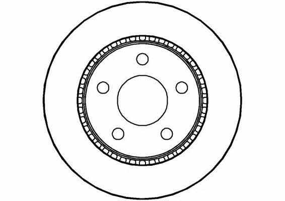 National NBD393 Wentylowana tarcza hamulcowa z tyłu NBD393: Dobra cena w Polsce na 2407.PL - Kup Teraz!