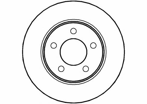 National NBD482 Тормозной диск передний вентилируемый NBD482: Отличная цена - Купить в Польше на 2407.PL!
