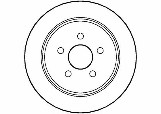 National NBD882 Диск гальмівний задній невентильований NBD882: Купити у Польщі - Добра ціна на 2407.PL!