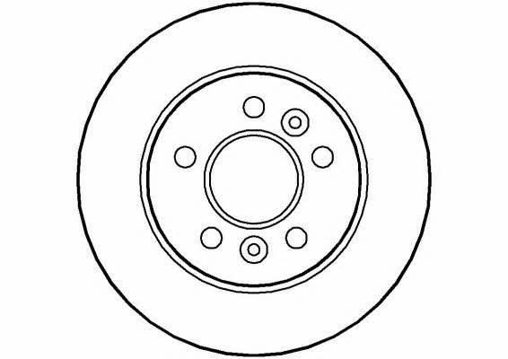 National NBD999 Диск гальмівний задній невентильований NBD999: Приваблива ціна - Купити у Польщі на 2407.PL!